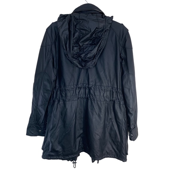 Belstaff ladies black leather jacket. Size 44 - Picture 3 of 16